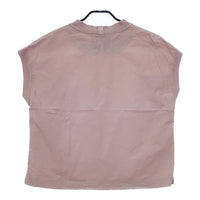 MHL. HIGHCOUNT COTTON LINEN 定価14190円 595-3151550 ノースリーブ ブラウス シャツ 23SS ピンク系 レディース エムエイチエル【中古】5-0528S∞