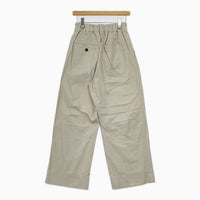MHL. ORGANIC LIGHT COTTON TWILL 595-3140506 パンツ 23SS ベージュ レディース エムエイチエル【中古】5-0907G∞