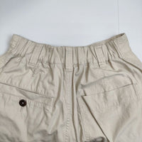 MHL. ORGANIC LIGHT COTTON TWILL 595-3140506 パンツ 23SS ベージュ レディース エムエイチエル【中古】5-0907G∞