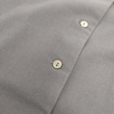 mizuiro-ind オーバーサイズシャツ ワイド 長袖シャツ グレー レディース ミズイロインド【中古】5-0901M∞