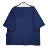 OUTIL ボートネック 無地 コットン 0 半袖Ｔシャツ カットソー ネイビー レディース ウティ【中古】5-0528S∞