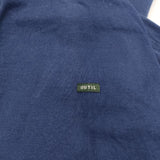 OUTIL ボートネック 無地 コットン 0 半袖Ｔシャツ カットソー ネイビー レディース ウティ【中古】5-0528S∞