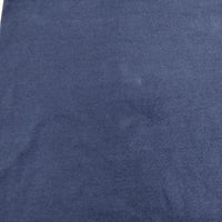 OUTIL ボートネック 無地 コットン 0 半袖Ｔシャツ カットソー ネイビー レディース ウティ【中古】5-0528S∞
