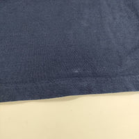 OUTIL ボートネック 無地 コットン 0 半袖Ｔシャツ カットソー ネイビー レディース ウティ【中古】5-0528S∞