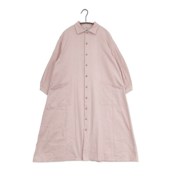 YAECA WRITE 93505 コットンツイルワンピースコート WISTERIA ワンピース ピンク レディース ヤエカ【中古】5-0901M∞