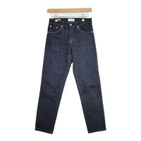 HUMAN WOMAN/EDWIN コラボ ストレッチ 日本製 ジーンズ 503 デニムパンツ ネイビー レディース ヒューマンウーマン/エドウィン【中古】5-0901G∞