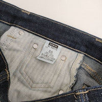 HUMAN WOMAN/EDWIN コラボ ストレッチ 日本製 ジーンズ 503 デニムパンツ ネイビー レディース ヒューマンウーマン/エドウィン【中古】5-0901G∞