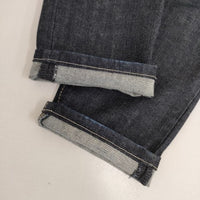 HUMAN WOMAN/EDWIN コラボ ストレッチ 日本製 ジーンズ 503 デニムパンツ ネイビー レディース ヒューマンウーマン/エドウィン【中古】5-0901G∞
