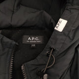 A.P.C. Youri ジャケット 中綿 裏生地フリース ブルゾン ネイビー レディース アーペーセー【中古】5-1102T∞
