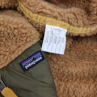 patagonia キッズリバーシブルレディフレディフーディ 16-18/XXL 68095FA22 ブルゾン カーキ ブラウン レディース パタゴニア【中古】5-0920T♪