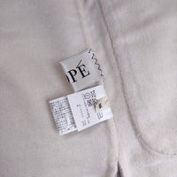 ROPE' 新品 ノーカラー ウール混 GG0-50100-B サイズ36 ロング コート ライトピンク レディース ロペ【中古】5-1012A◆