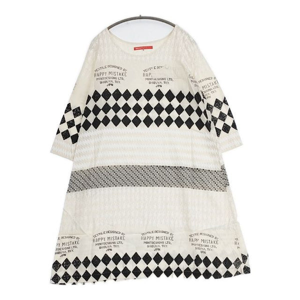 Mint Designs 総柄 ワンピース ベージュ レディース ミントデザインズ【中古】5-0901M∞