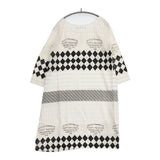 Mint Designs 総柄 ワンピース ベージュ レディース ミントデザインズ【中古】5-0901M∞