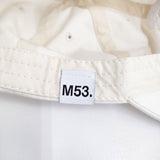 M53. エム53 Scrap Book 帽子 キャップ ベージュ レディース【中古】5-0401G♪