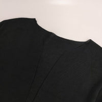 F/Style ニットジャケット 羽織 カーディガン ブラック レディース エフスタイル【中古】5-0901M∞