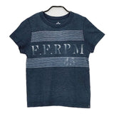 45R/45rpm F.F.RPM インディゴ 半袖Ｔシャツ カットソー ネイビー レディース フォーティーファイブアールピーエム【中古】5-0528S∞