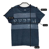 45R/45rpm F.F.RPM インディゴ 半袖Ｔシャツ カットソー ネイビー レディース フォーティーファイブアールピーエム【中古】5-0528S∞