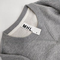 MHL./LOOPWHEELER トレーナー 595-169561 コットン スウェット グレー レディース エムエイチエル/ループウィラー【中古】5-0901M∞
