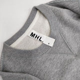 MHL./LOOPWHEELER トレーナー 595-169561 コットン スウェット グレー レディース エムエイチエル/ループウィラー【中古】5-0901M∞