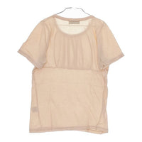 ZUCCa 製品染め M コットン 半袖Ｔシャツ カットソー ピンクベージュ レディース ズッカ【中古】5-0528S∞
