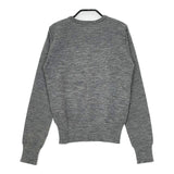 ZUCCa フランス製 クルーネック ウール カーディガン グレー レディース ズッカ【中古】5-0917T∞