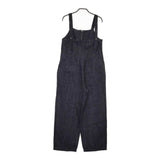 TODAYFUL フロントジップサロペット コットンリネン サイズ38 定価19800円 サロペット ネイビー レディース トゥデイフル【中古】5-0408M♪