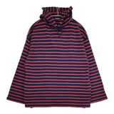 ORCIVAL ボーダー パーカー レッド ネイビー レディース オーシバル/オーチバル【中古】5-0901M∞