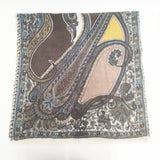 TOMORROWLAND ペイズリー柄 ストール スカーフ ブラウン 多色 レディース トゥモローランド【中古】5-1021T◎