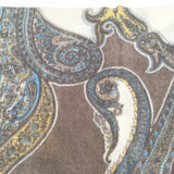 TOMORROWLAND ペイズリー柄 ストール スカーフ ブラウン 多色 レディース トゥモローランド【中古】5-1021T◎