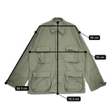 Rothco BDU ミリタリージャケット 12270429KP0704 グラフチェック コットン ジャケット カーキ レディース ロスコ【中古】5-0701M△