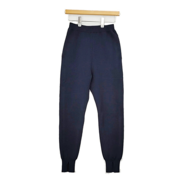 NAVE PRNVSW0403 ReNAVE スムースニットパンツ イージーパンツ パンツ ネイビー レディース ネイヴ【中古】5-0701M△