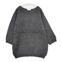 Tricots Jean Marc SESAMY ニットプルオーバー モヘヤ混 セーター ニット グレー レディース トリコットジーンマルク【中古】5-0917T∞
