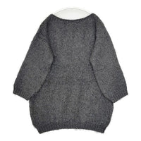 Tricots Jean Marc SESAMY ニットプルオーバー モヘヤ混 セーター ニット グレー レディース トリコットジーンマルク【中古】5-0917T∞