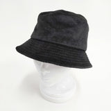 KIJIMA TAKAYUKI アンゴラウール ビーバーバケットハット サイズ1 帽子 ハット ブラック レディース キジマタカユキ【中古】5-1021T◎