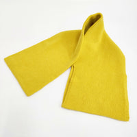 MHL. 595-4278503 PULL THROUGH SCARF 定価22000円 マフラー 24AW イエロー レディース エムエイチエル【中古】5-0401T♪