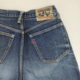 45R/45rpm 30261353 加工 インディゴ 日本製 27インチ デニムパンツ ブルー レディース フォーティーファイブアールピーエム【中古】5-0701G△