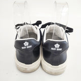 MARY QUANT アイコンデイジーバイカラー スニーカー サイズS スニーカー ブラック ホワイト レディース マリークヮント【中古】5-1210G◎