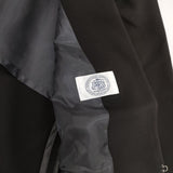 J.PRESS セラテリーダブルクロス ノーカラー ジャケット 定価36960円 JKGJGS0042 テーラードジャケット 24AW ブラック レディース ジェイプレス【中古】5-1101M∞