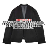 J.PRESS セラテリーダブルクロス ノーカラー ジャケット 定価36960円 JKGJGS0042 テーラードジャケット 24AW ブラック レディース ジェイプレス【中古】5-1101M∞