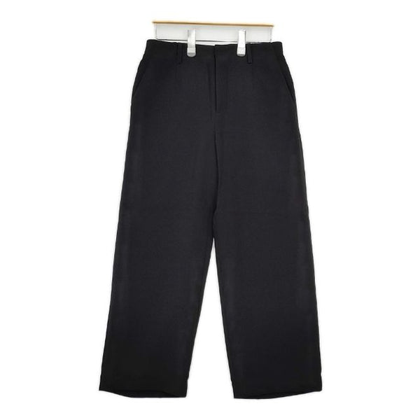 J.PRESS セラテリーダブルクロス セミワイド パンツ 定価22990円 PRGJGS0041 パンツ 24AW ブラック レディース ジェイプレス【中古】5-1101T∞