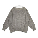YARRA アルパカ リネン セーター ニット グレー レディース ヤラ【中古】5-0917T∞