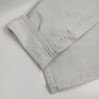 qualite e×qualite クロップドデニム 定価26400円 デニムパンツ ライトグレー レディース カリテ【中古】5-0821G∞