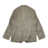 qualite シルクネップツイードジャケット 定価46200円 ジャケット グレー レディース カリテ【中古】5-0821M∞