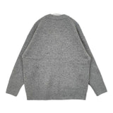 IENA 新品 AQUA Vネックカーディガン 定価22000円 23080900701030 ウールカシミヤ カーディガン 23AW グレー レディース イエナ【中古】5-1101T∞