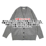 IENA 新品 AQUA Vネックカーディガン 定価22000円 23080900701030 ウールカシミヤ カーディガン 23AW グレー レディース イエナ【中古】5-1101T∞