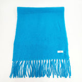 IENA 新品 23AW アルパカ混ストール 定価16500円 23098910001530 無地 マフラー ミズイロ レディース イエナ【中古】5-1021T◎