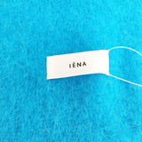 IENA 新品 23AW アルパカ混ストール 定価16500円 23098910001530 無地 マフラー ミズイロ レディース イエナ【中古】5-1021T◎