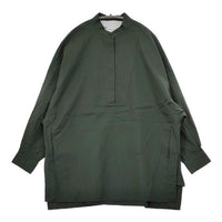 TICCA ビブヨークチュニック 定価29700円 TBAA-036 ブラウス シャツ グリーン レディース ティッカ【中古】5-0821M∞