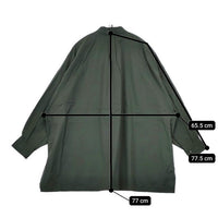 TICCA ビブヨークチュニック 定価29700円 TBAA-036 ブラウス シャツ グリーン レディース ティッカ【中古】5-0821M∞
