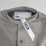 TICCA ウォッシャブルウールスタンドチュニック 定価31900円 TBBA-141 ワンピース グレージュ レディース ティッカ【中古】5-1029T∞